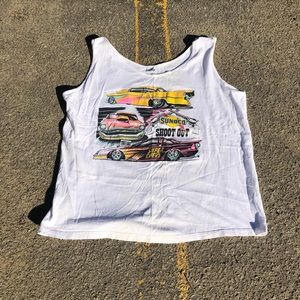 Vintage 90s Drag Racing Tank Top